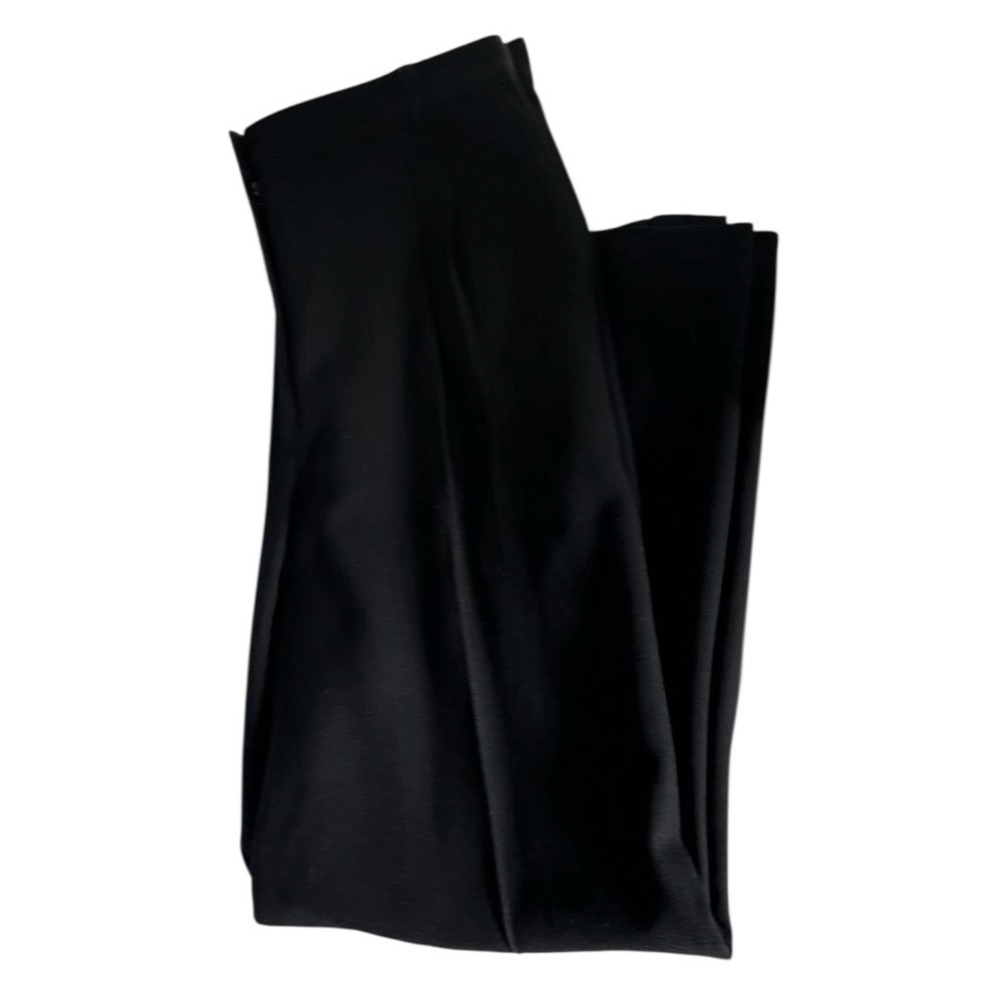 Vintgage Susan Bristol Wool Pants Black High Rise Pleated Womens Size 14 Petite